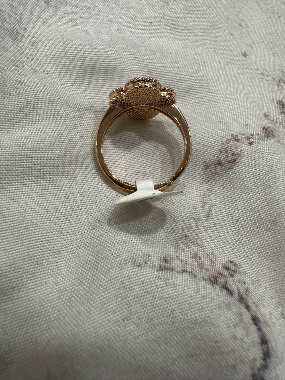 White Clover ring size 9 - Picture 3 of 4